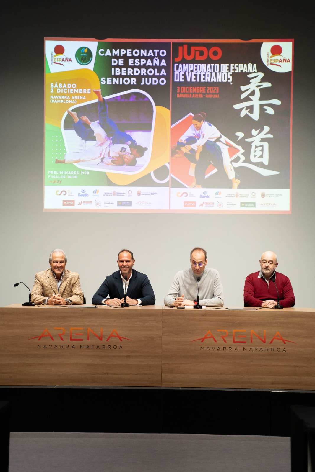 RUEDA PRENSA - PRESENTACION CAMPEONATO DE ESPAÑA IBERDROLA SENIOR DE JUDO Y CAMPEONATO DE ESPAÑA DE VETERANOS